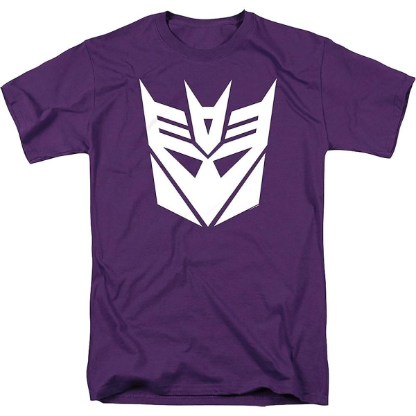 Lila Decepticons Logo Transformers T-shirt XL