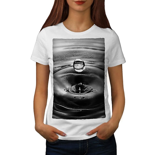 En vattendroppe T-shirt för kvinnor M