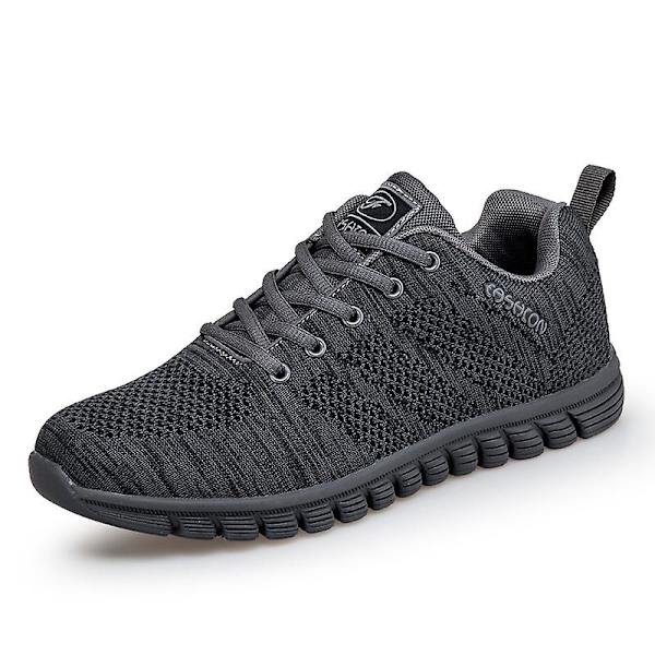 Herrsneakers Andas löparskor Mode Sportskor 3A2115 Gray 41