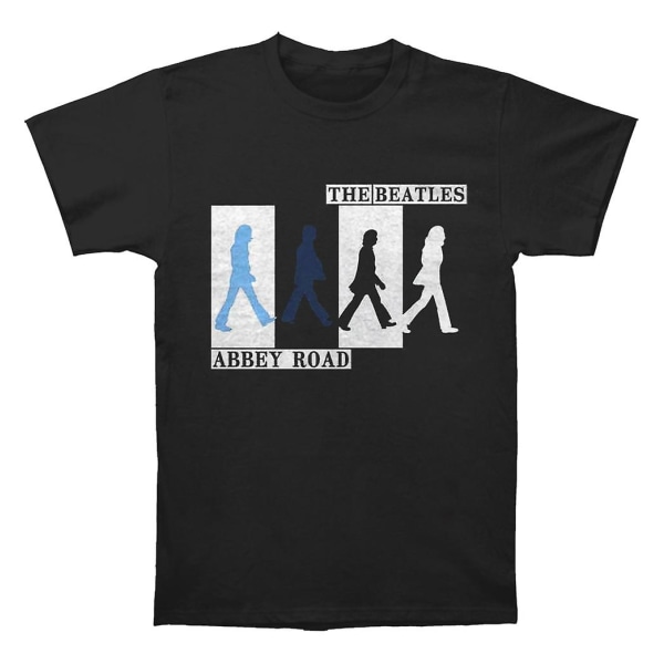 The Beatles Abbey Road Colors Crossing T-shirt XXL
