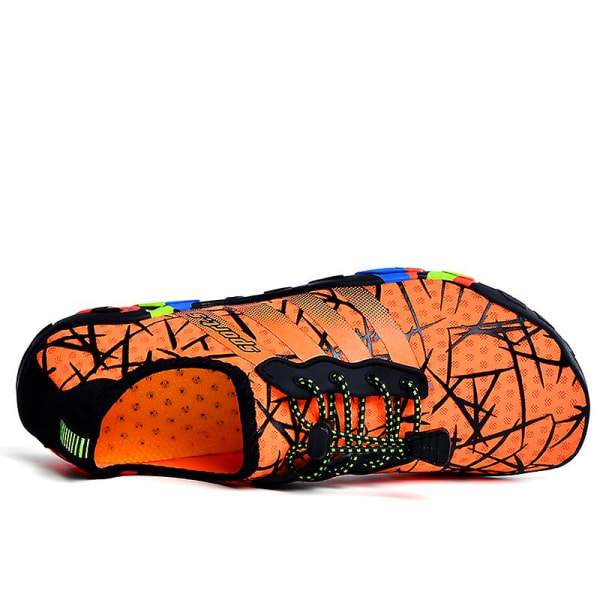 Herr Walking Shoes Quick Dry Water Shoes For Women Barfota Beach Shoes 23 Orange 40