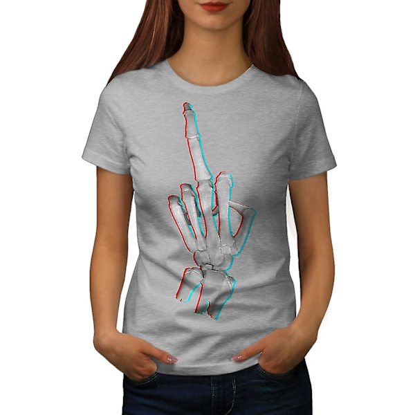 Långfingerhand T-shirt för kvinnor M