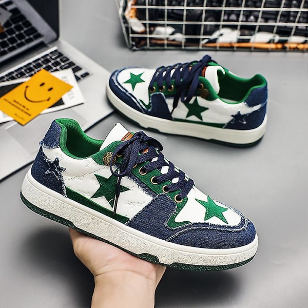 Herrsneakers Andas Skateboarding Skor Dam Löparskor 3Ah032A Green 42