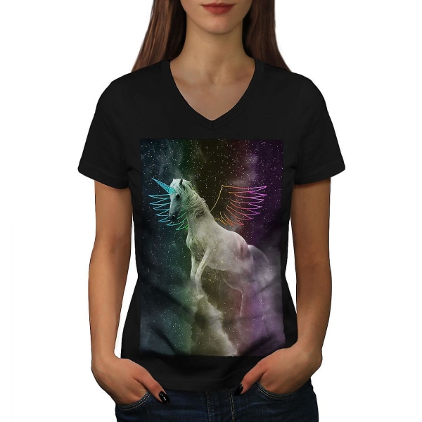 Pegasus Horse Fantasy Women T-shirt XXL