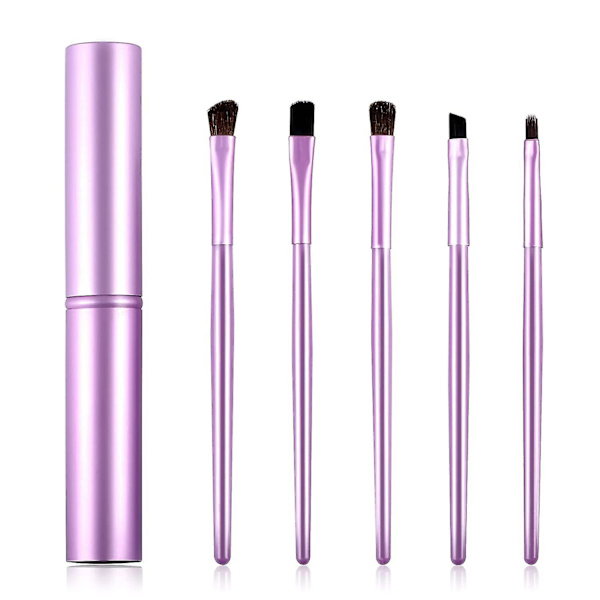 5-pack Makeup Bru Set Syntetisk mjuk borstborste Portable Eye Bru With Makeup Et