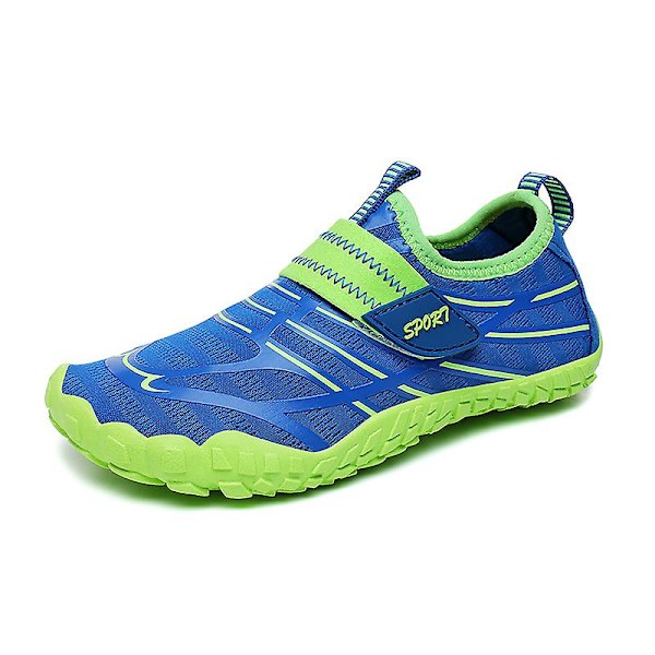 Vattenskor för barn River Walking Shoes Quick Dry River Sea Aqua Sneakers Strandskor 23 Blue 29