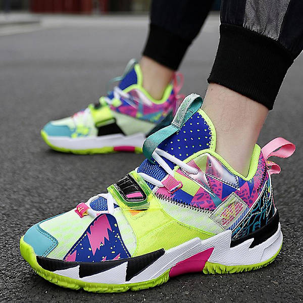 Sportlöparskor för män Andas halkfria SneakersFr1080 Blue 39