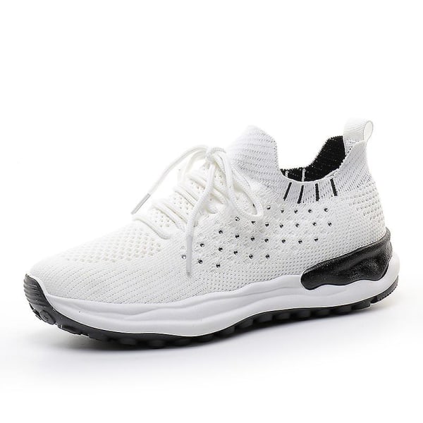 Damsportlöparskor Lättviktssneakers R7105 White 35