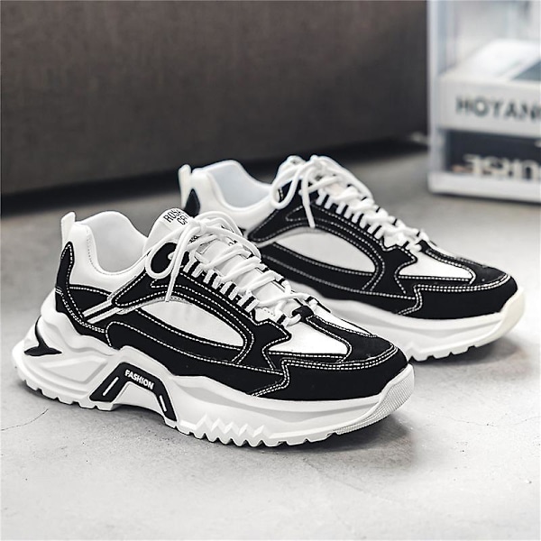 Herrsneakers Andas löparskor Mode Damsportskor 01 Black 40