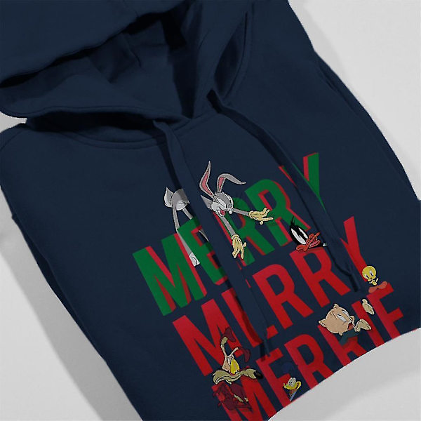 Looney Tunes Christmas Bugs Bunny Merry Melodies Huvtröja för barn