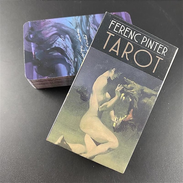 Ferenc Pinter Tarotkort Nytt Tarotkortstarotkortlek Kortspel Festbord Brädspelskortdäck Spådomssägande Oracle-kort78st Tt148