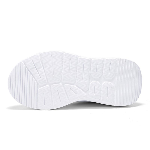 Pojkar Flickor Sneakers Andas löparskor Mode Sportskor 3A929 White 34