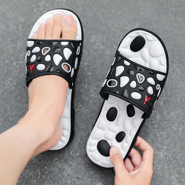 Herrskor Massagesula Mjuk Mjuk utomhustofflor Fr260-1 White 41