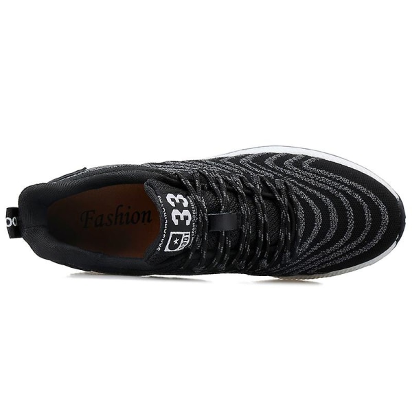 Herrsneakers Andas löparskor Mode Sportskor 3A2201 Black 37