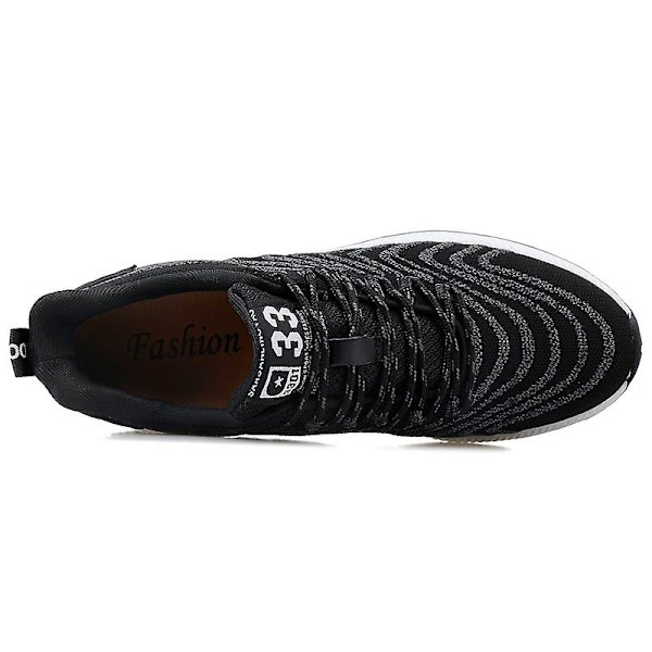 Herrsneakers Andas löparskor Mode Sportskor 3A2201 Black 41