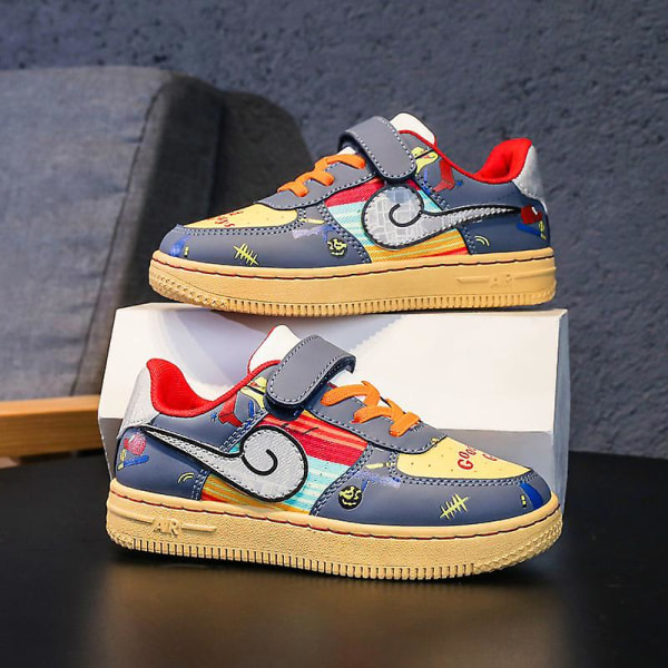 Barnskor Cartoon Sneakers Löparskor för pojkar t35 35