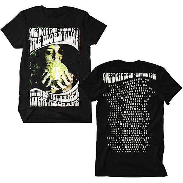 Word Alive Overdose Tour T-shirt M