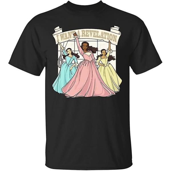 Emily Gift Shop Revelation, Hamilton Musical, Alexander Hamilton T-shirt-unisex XL