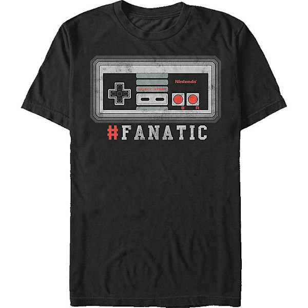 Nintendo Controller Fanatic T-shirt M