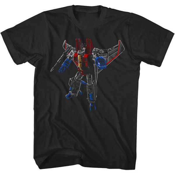 Penselströk Starscream Transformers T-shirt S