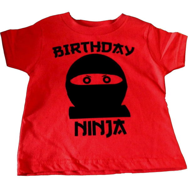 Custom Kingdom Boys Birthday Ninja T-shirt M