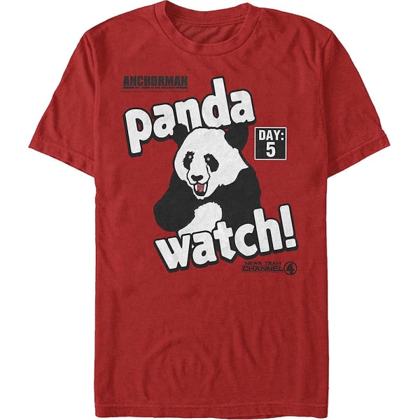 Panda Watch Anchorman T-shirt M