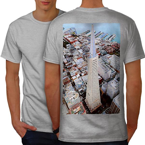 Ocean Building Mode män T-shirt tillbaka M