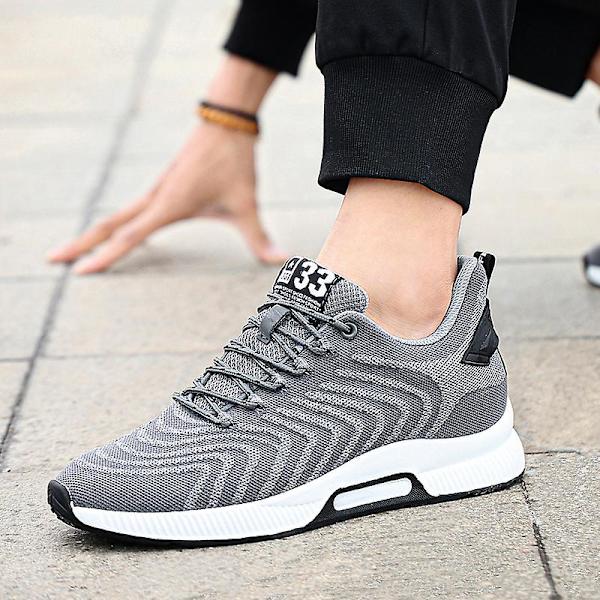 Herrsneakers Andas löparskor Mode Sportskor 3A2201 Gray 41