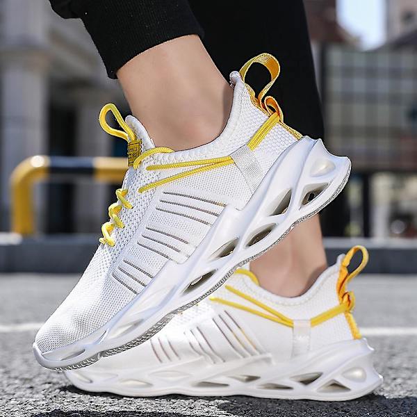 Herr Sport Athletic löparsneakers Walking Shoes 3Bg157 White 36