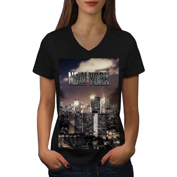 New York T-shirt för kvinnor S