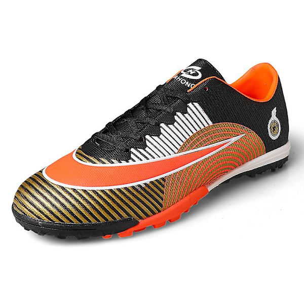 Fotbollsskor för herr, halkfria fotbollsskor, Gräs Fotbollssneakers Yj1212A Black 42