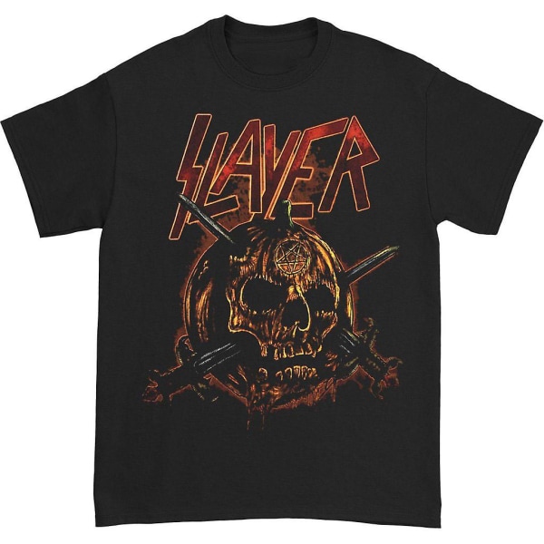 Slayer Skull Pumpkin T-shirt XXL