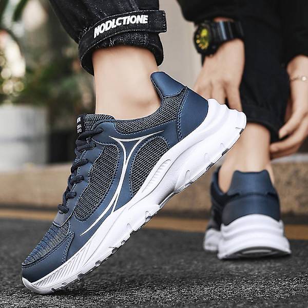 Herrsneakers Andas löparskor Mode Sportskor 3Ank12 Blue 44