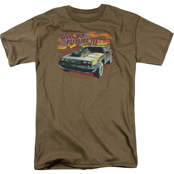 DeLorean tillbaka till framtiden del III T-shirt S