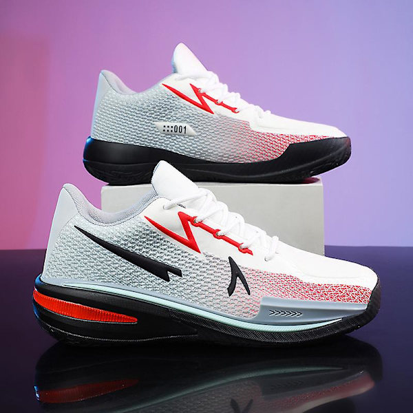 Sportskor för män Sneakers Löparskor som andas Casual utomhus för män Yjg2022 White 41