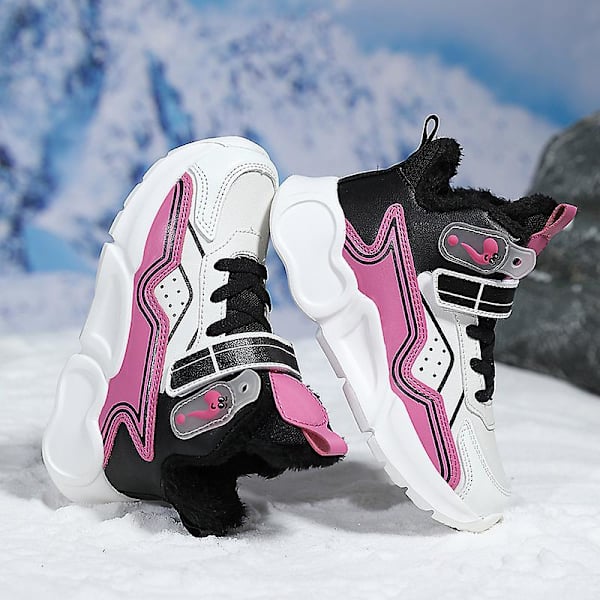 Barn Sneakers Andas löparskor Mode Pojkar Flickor Sportskor 3Azr2917 Pink 32
