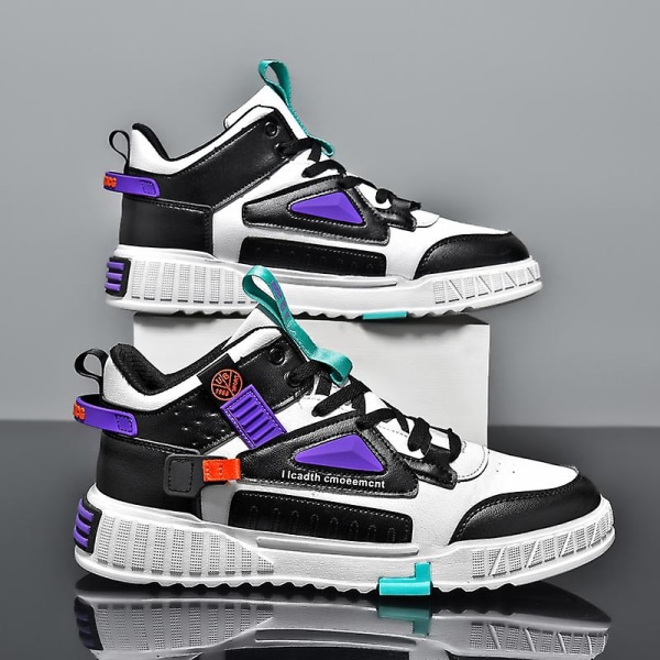 Barnskor Cartoon Sneakers Mode Platta Skor För Gilrs Fr2107 Purple 32