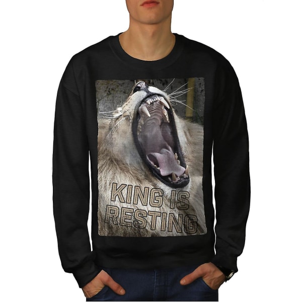 Lion King Wild Animal Sweatshirt L