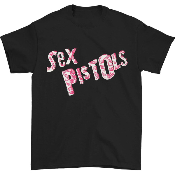 Sex Pistols Logotyp i Multi Logo T-shirt S