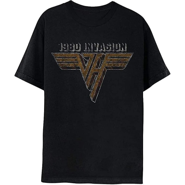 Live Nation Van Halen 1980 Invasion Black T-shirt S