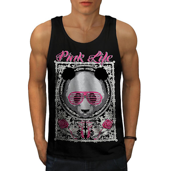 Rosa Life Panda Animal Men Linne S