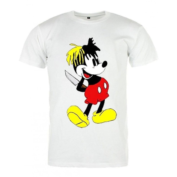 Xxxtentacion T-shirt Blanc Mickey Killer XXL