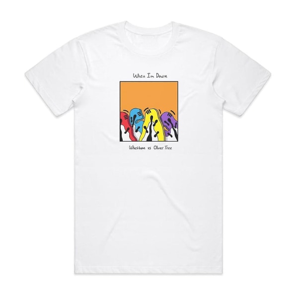 Oliver Tree When Im Down T-shirt Vit L