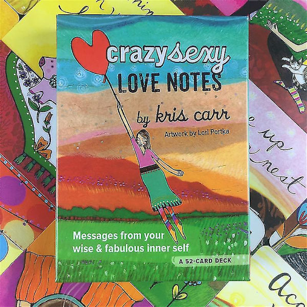 Crazy Sexy Love Notes Oracle Tarot Cards Bordsspel Engelsk version Pdf Friends Gathings Brädspel Spelkort44st Ts19