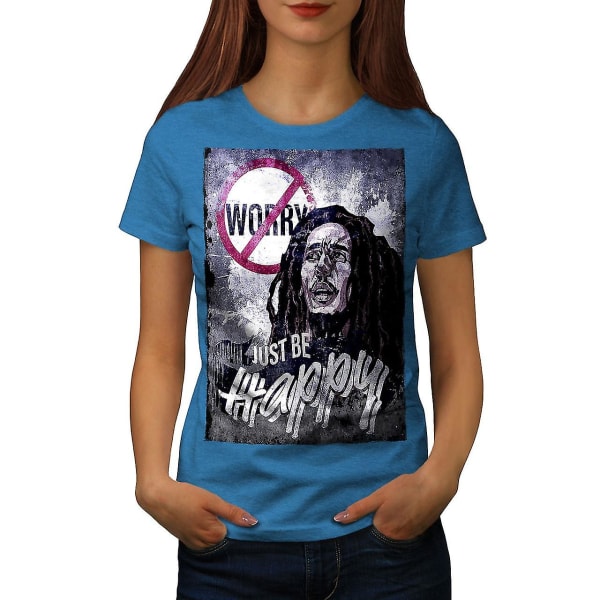 Marley Happy Women Royal T-shirt XXL