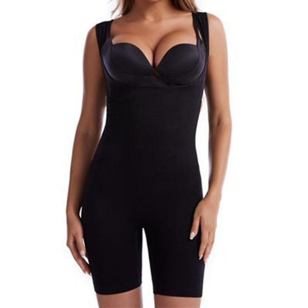 Body Shapewear Helkroppsformare Sömlös Korsett Waist trainer Kvinnor Slimming Slida Magformare Magen Smal Samla bröst,beige 3XL