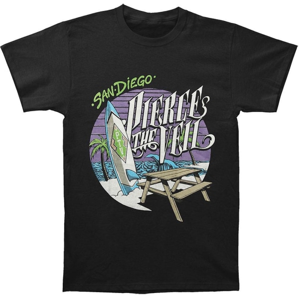 Pierce The Veil Beach T-shirt M