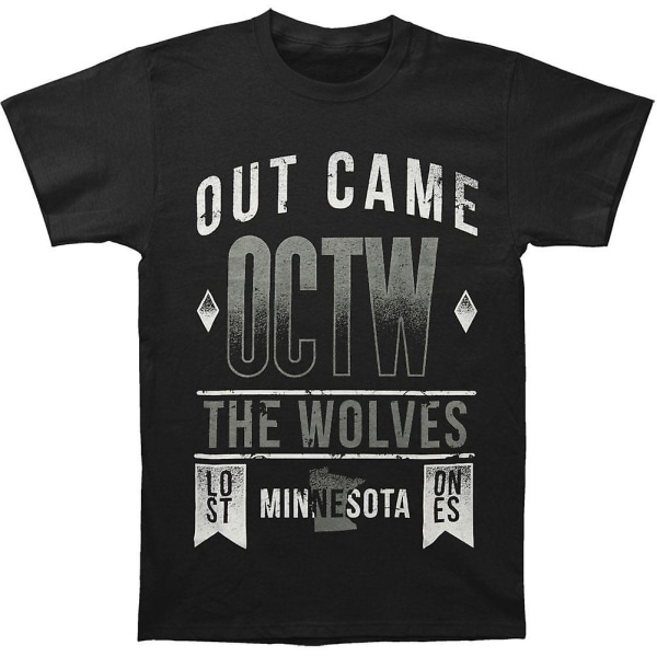 Out Came The Wolves Crest T-shirt XXL