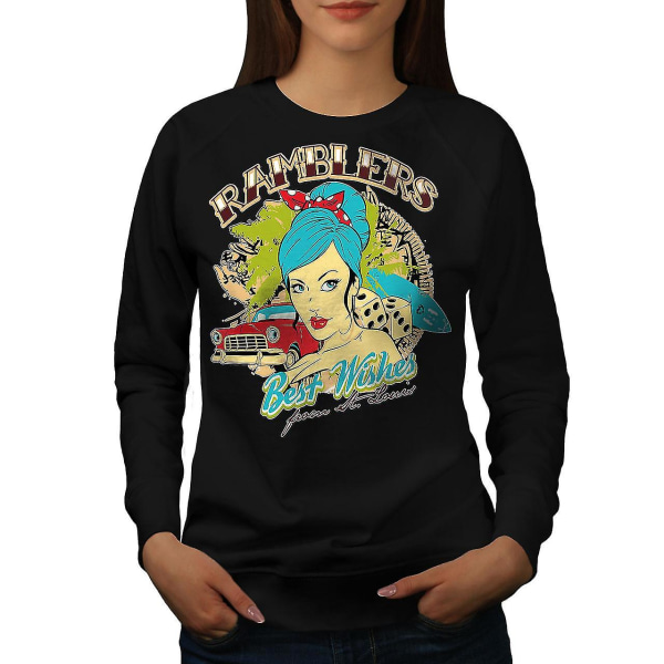 Rambler Wishes Holiday Women Sweatshirt 3XL