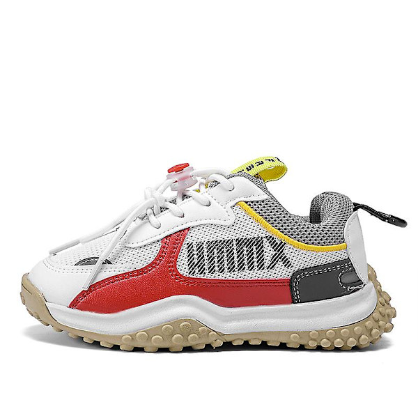 Sneakers för barn Mode Casual Pojkar Flickor Löparskor Fr668 Red 29